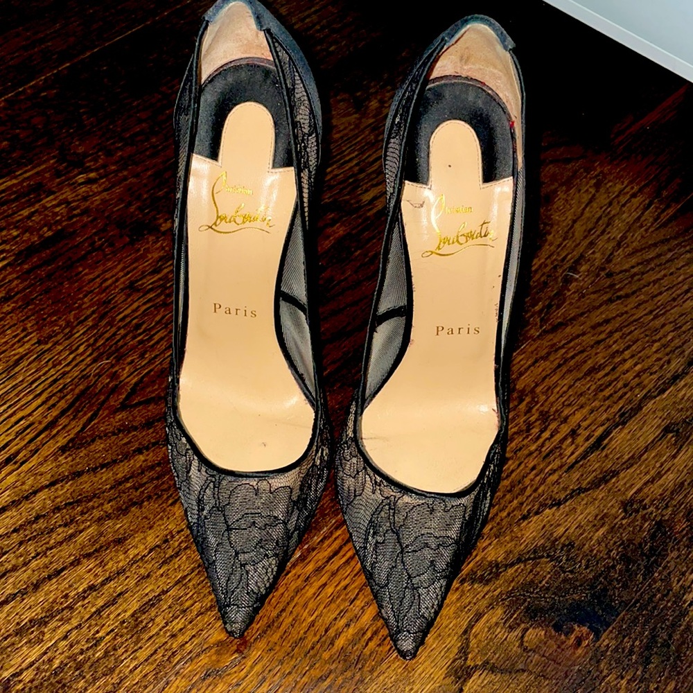 Christian Louboutin Lace Pumps